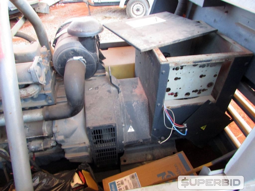 GRUPO GERADOR SILENCIADO DIESEL ATLAS COPCO 63/70 KVA (Ref.: FEI)