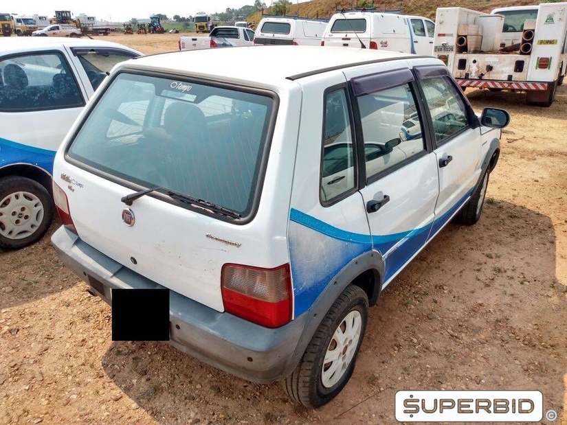 FIAT UNO MILLE WAY ECONOMY 1.0, 2011/2012, Placa FINAL 5 (SP), (Ref.: TAJ)