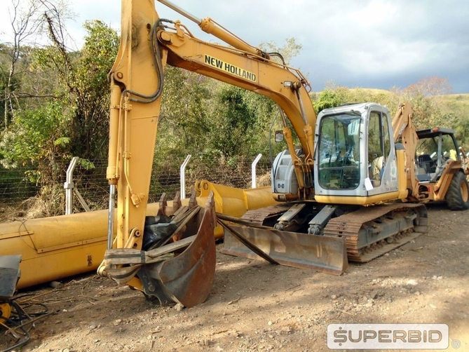 ESCAVADEIRA NEW HOLLAND E135B, ANO: 2011, SÉRIE: NATA1342 (Ref: SBO / TP38265)