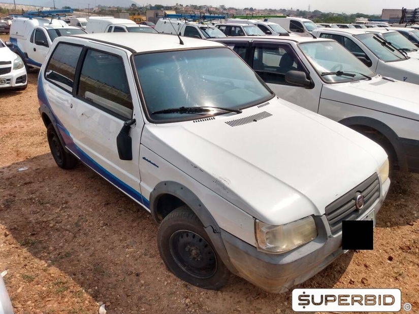 FIAT UNO MILLE WAY ECONOMY 1.0, 2010/2011, Placa FINAL 1 (SP),