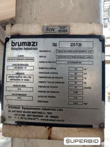 PLANTA DE DEMONSTRAÇÃO PARA PRODUÇÃO DE ETANOL 2G DE CANA-DE-AÇÚCAR BAGAÇO, ANO 2014, CAP. 03 MI DE L/ANO (Ref.: RAA/ RBA/ RCA/ RDA/ REA/ RFA)
