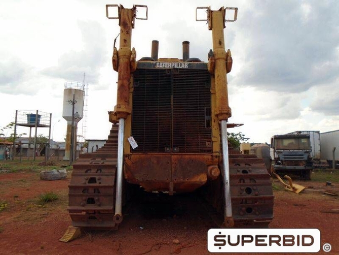 TRATOR DE ESTEIRA CATERPILLAR D11R, ANO: 2007, CAP: 34,3 M³, SÉRIE: CATD11RZ6RO07512 (Ref: TE 8007) Loc.: Paragominas/PA
