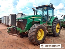 TRATOR DE PNEUS JOHN DEERE 7195J 4X4, ANO: 2013, SÉRIE: 1BM7195JCDH000568 (Ref: 1222)