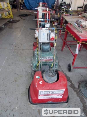 LIXADEIRAS DE PISO ELÉTRICA JAHU JT2D E LIXADEIRAS DE PISO ELÉTRICA JAHU JM2D, (06 PÇ.) (Ref.: JCO)