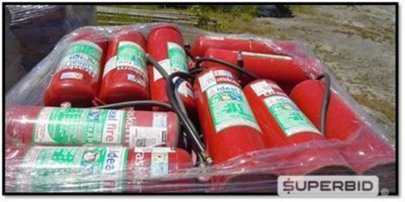 EXTINTOR PQS E AP (APROX. 407 PÇ) (Ref.: Lote 02)