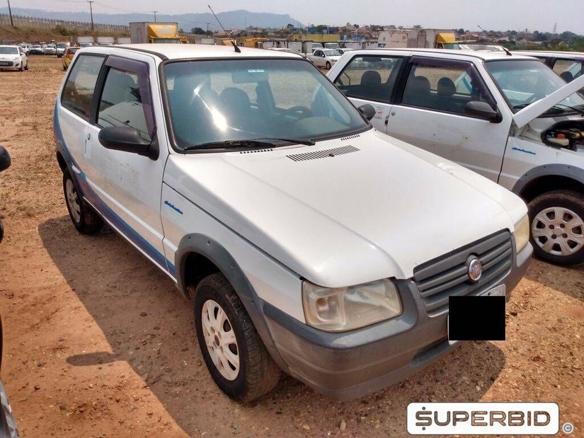 FIAT UNO MILLE WAY ECONOMY 1.0, 2010/2011, Placa FINAL 8 (SP),