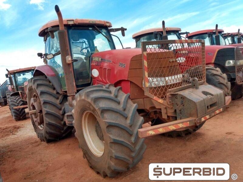 TRATOR DE PNEUS CASE IH PUMA 205 4X4, ANO: 2013, SÉRIE: PB18C400502 (Ref: 1307)