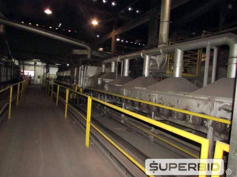 FORNO TRATAMENTO TÉRMICO NASSHEUER CONTINUO, ANO 1985, SÉRIE.: 641170, CAP. 1200 KG/H (Ref.: 12212)