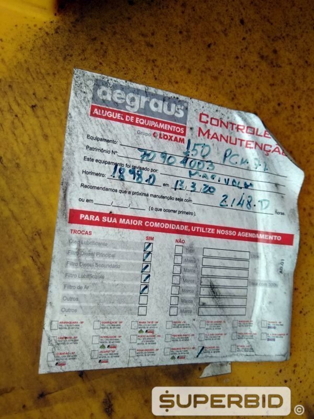 COMPRESSOR ATLAS COPCO XAS 77HH SÉRIE:BRP067375 ANO: 2008. (Ref.: SK)