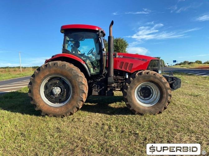 TRATOR AGRÍCOLA CASE 205, ANO: 2015, SÉRIE: HCCZC205JECR36383 (Ref: 3)
