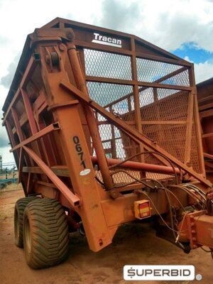 REBOQUE TRANSBORDO DE CANA PICADA TRACAN VTX 10.000, ANO: 2010, SÉRIE: 10385 (Ref.: 671)