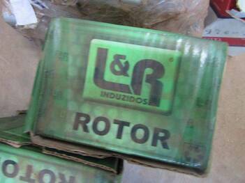 PEÇAS PARA CAMINHÕES, KOMBI E EMPILHADEIRA: ROTOR, BOBINAS, MOTOR DE PARTIDA, ALTERNADOR, TURBINA E OUTROS, (82 PÇ.) (Ref.: JF / JG)