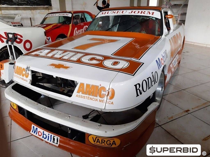 OPALA DE COMPETIÇÃO DA DÉCADA DE 90 STOCK CAR BRASIL EQUIPE AMICO NUMERO #7