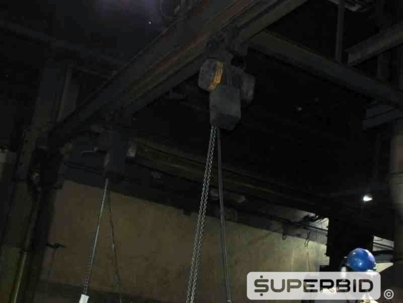 TALHAS ELÉTRICA DEMAG E CMC, CAP. 500 E 2000 KG (35 PÇ) (Ref.: Talhas Elétricas)