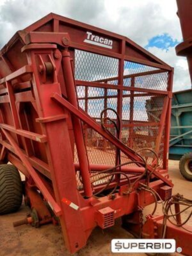 REBOQUE TRANSBORDO DE CANA PICADA TRACAN VTX 10.000, ANO: 2010, SÉRIE: VTX10383 (Ref.: 669)