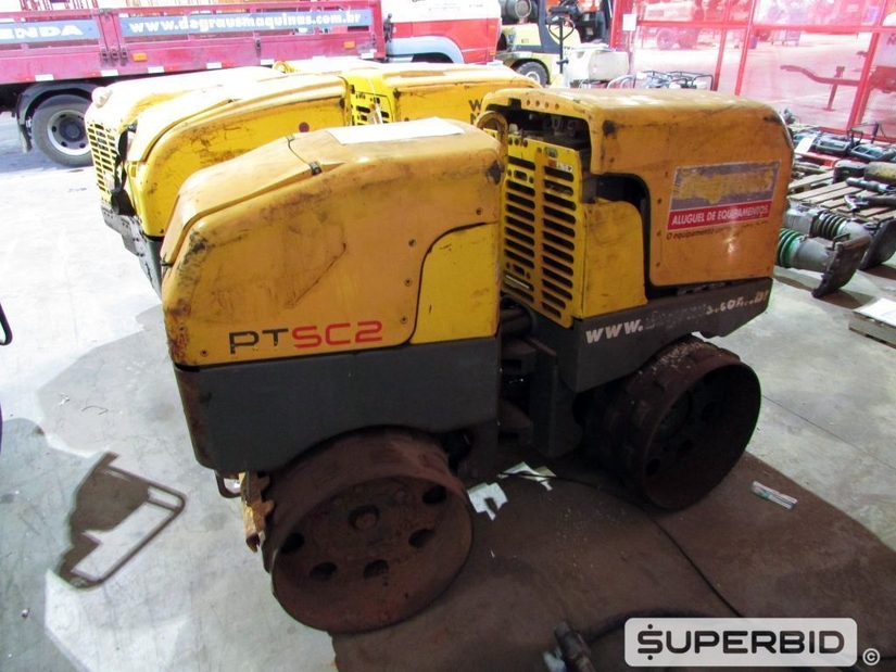 ROLO COMPACTADOR PÉ DE CARNEIRO DIESEL WACKER NEUSON RTSC2 (Ref.: FEO)
