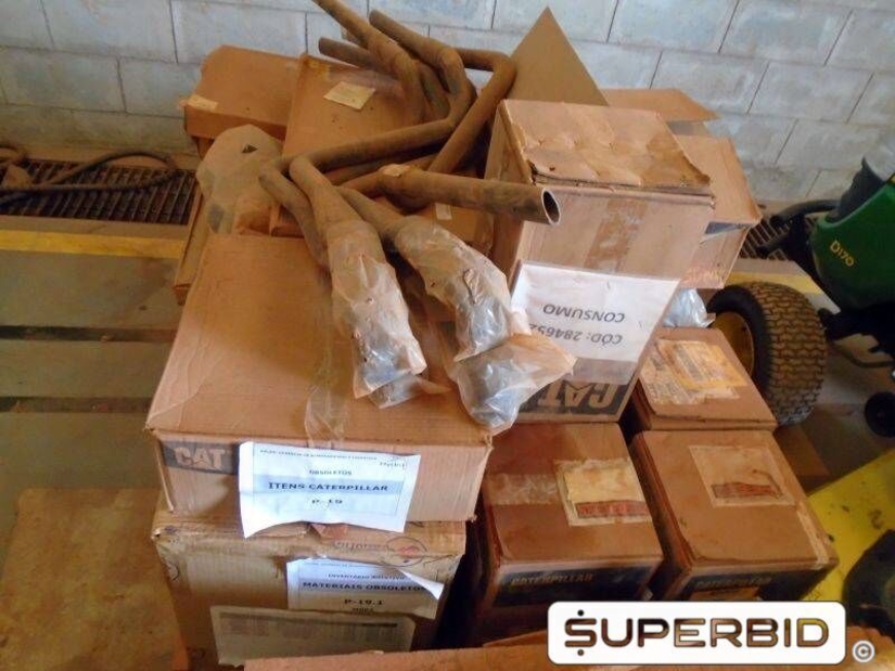 PEÇAS DIVERSAS CATERPILAR (APRÓX. 3.593 PÇS).