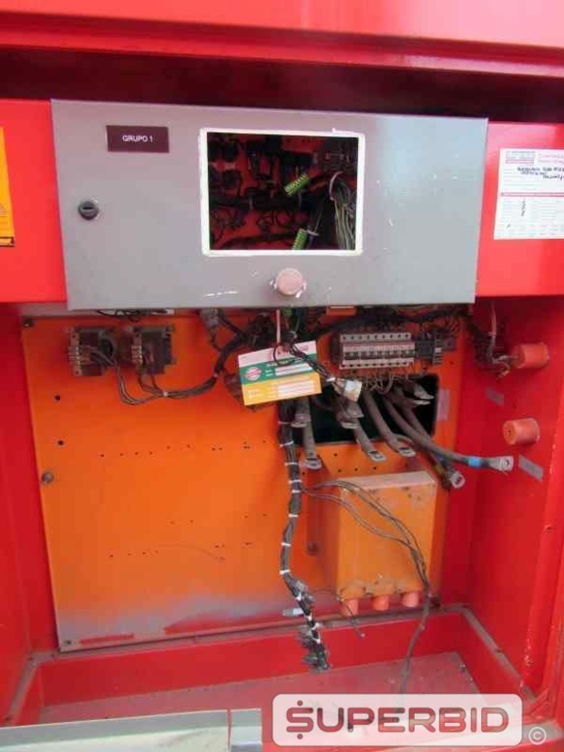 GRUPO GERADOR Á DIESEL STEMAC ST500 500 KVA, ANO: 2009, SÉRIE: 0500466009. (Ref.: JDV)