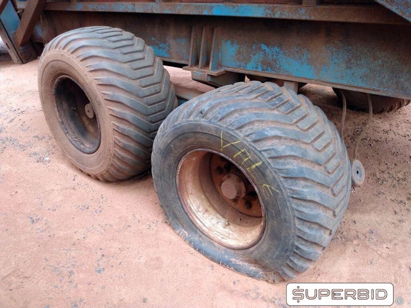 REBOQUE TRANSBORDO DE CANA PICADA TRACAN VTX 10.000, ANO: 2013, SÉRIE: VTX131269 (Ref.: 1422)