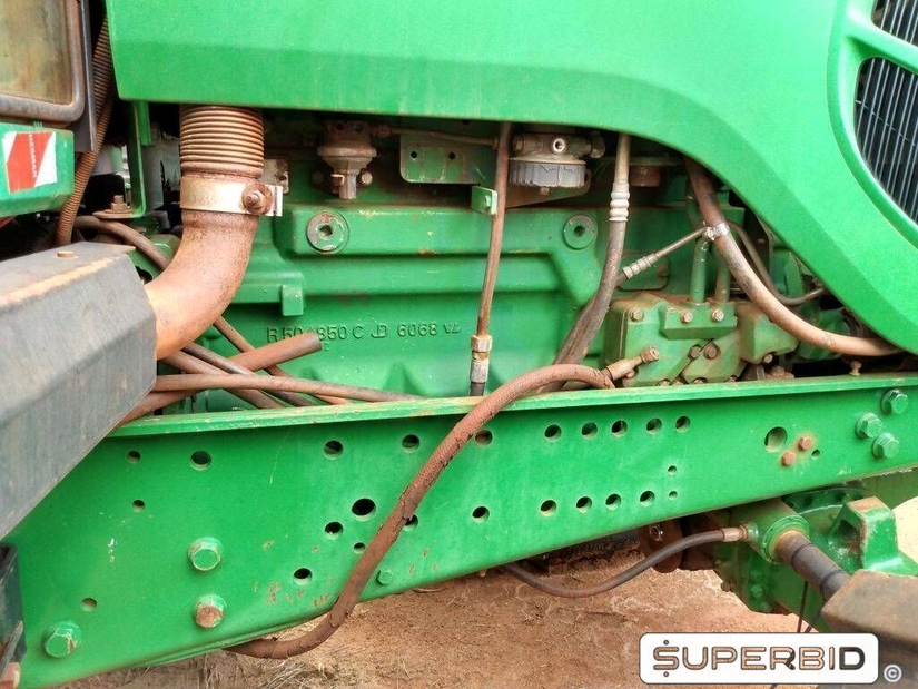 TRATOR DE PNEUS JOHN DEERE 6165J 4X4, ANO: 2013, SÉRIE: 1BM6165JCDD001925 (Ref: 1188)