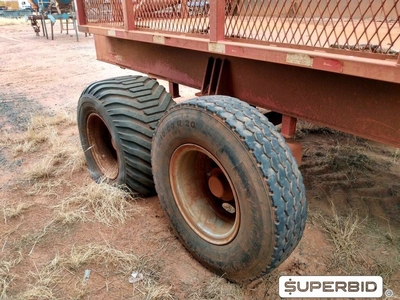 REBOQUE TRANSBORDO DE CANA PICADA TRACAN VTX 10.000, ANO: 2010, SÉRIE: VTX09311 (Ref.: 650)