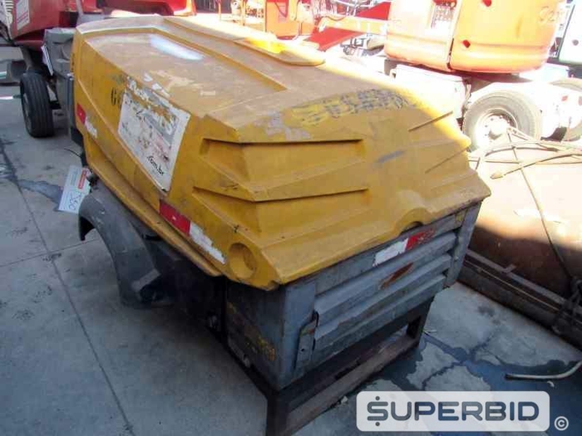 COMPRESSOR DE AR ATLAS COPCO XAS 37 HARD HAT 75PCM-7B, ANO: 2006. (Ref.: JBO)
