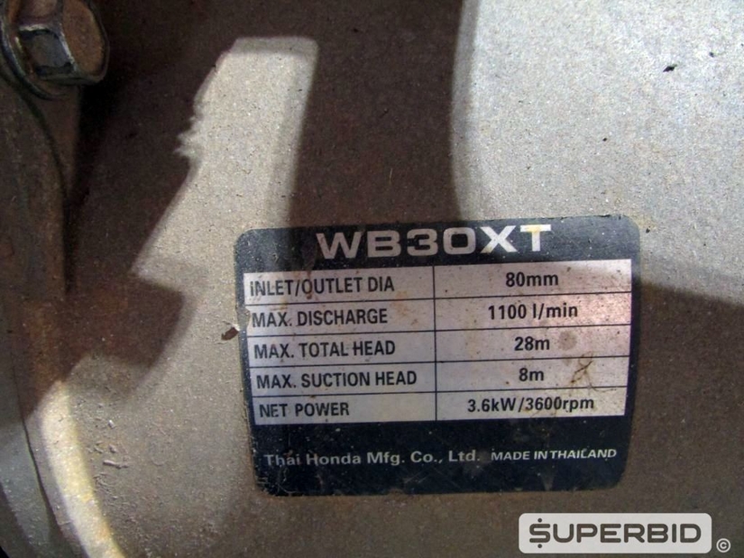 MINI ESCAVADEIRA WACKER NEUSON 28Z3 RD E BOMBA CENTRÍFUGA A GASOLINA HONDA (02 PÇS) (Ref.: FEQ)