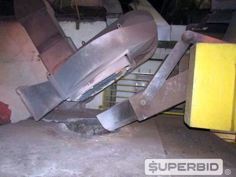 FORNO A FUSÃO ABB CADINHO, ANO 1996, CAP. 5,8 TON (Ref.: 701-12274)