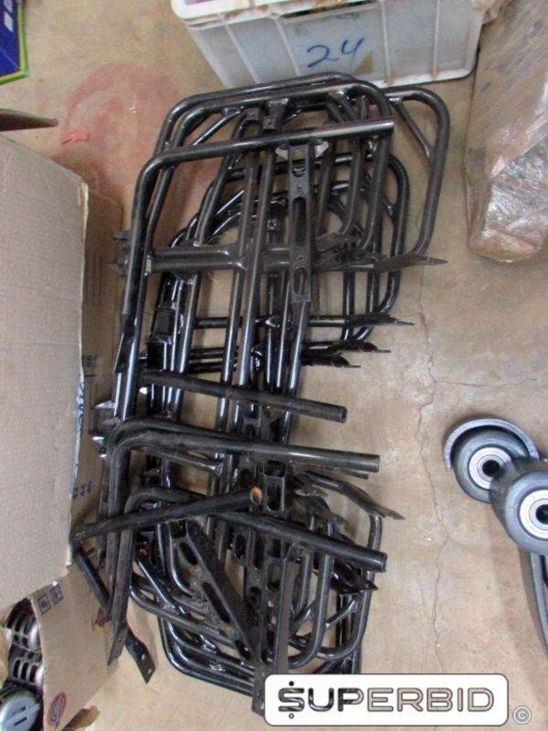 PARALAMAS PARA QUADRICICLO, SUPORTE APOIO ESTRIBO E BAGAGEIRO TRASEIRO, (18 PÇ.) (Ref.: JD)