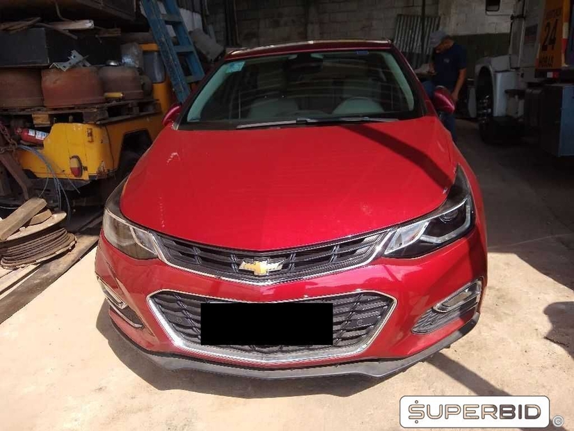 CHEVROLET CRUZE LTZ HB AT 1.4, 2016/2017, Placa FINAL 1 (SP),