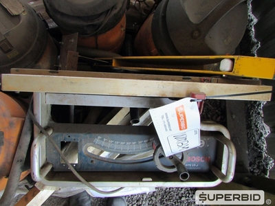 SUCATA DE: ASPIRADORES DE PÓ E SERRA DE BANCADA (05 pç) (Ref.: WMBM_UM02)