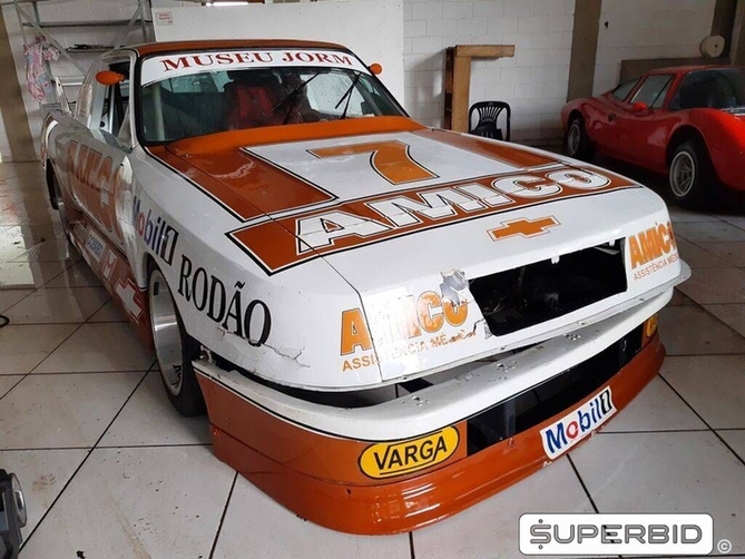 OPALA DE COMPETIÇÃO DA DÉCADA DE 90 STOCK CAR BRASIL EQUIPE AMICO NUMERO #7