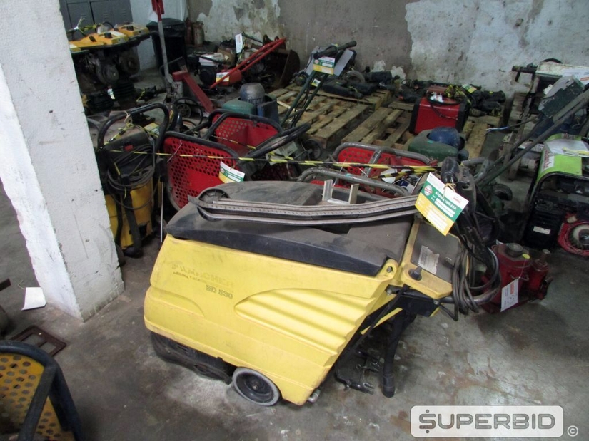 LAVADORA DE PISO, ASPIRADOR DE PÓ E LAVADORAS DE ALTA PRESSÃO (05 PÇS) (Ref.: FDD)