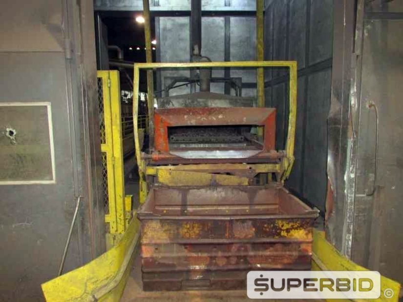 FORNO TRATAMENTO TÉRMICO NASSHEUER CONTINUO, ANO 1985, SÉRIE.: 641170, CAP. 1200 KG/H (Ref.: 12212)