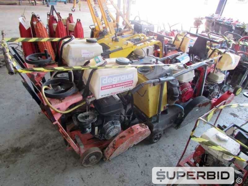 CORTADORAS DE PISO WACKER NEUSON E CORTADORAS DE PISO CLIPPER NORTON, (06 PÇ.) (Ref.: JCX)