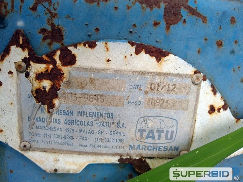 IMPLEMENTO MODULAR SEM CAÇAMBA
TATU MARCHESAN, ANO: 2012 (Ref.: SCK)