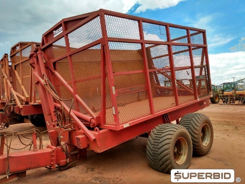 REBOQUE TRANSBORDO DE CANA PICADA TRACAN VTX 10.000, ANO: 2010, SÉRIE: VTX10383 (Ref.: 669)