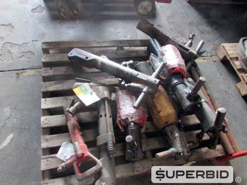 PERFURATRIZ E ROMPEDORES PNEUMATICOS DIVERSOS, (14 PÇ.) (Ref.: JCK)