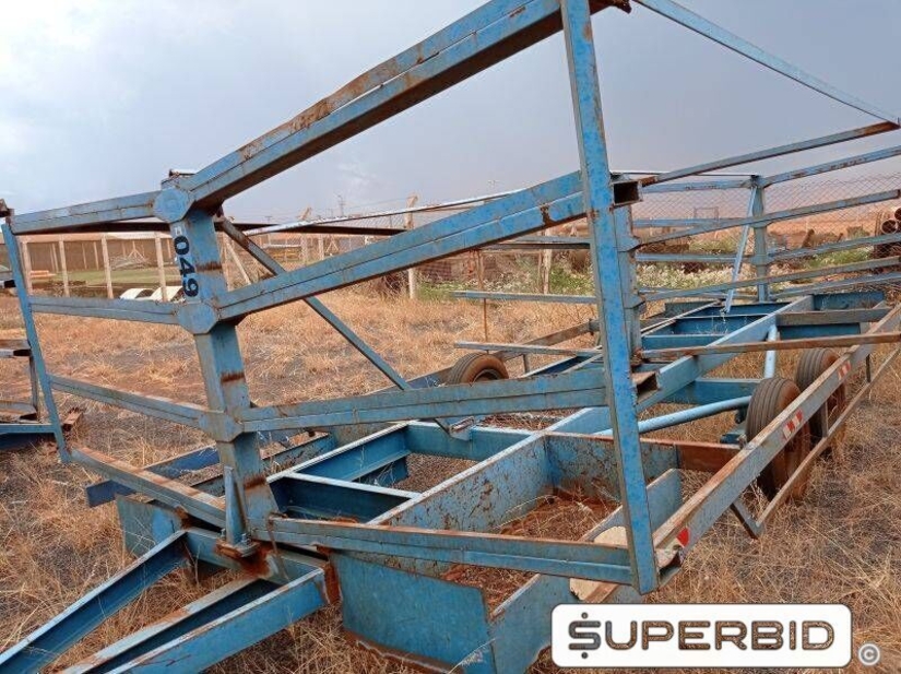 CARRETA TRANSPORTADORA DE TUBOS ESPINHA DE PEIXE L.GONZAGA DA SILVA, ANO: 2008 (Ref.: 49)