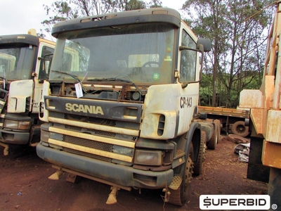 CAMINHÃO CHASSIS SCANIA P124 CB 8X4 NZ 400 (NÃO ]EMPLACADO), 2004/2004, PL.: ,  (Ref.: CP143)