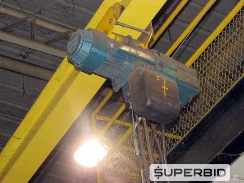 TALHAS ELÉTRICA DEMAG E CMC, CAP. 500 E 2000 KG (35 PÇ) (Ref.: Talhas Elétricas)