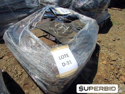 10 SUCATAS DE LONAS DE COBERTURA (Ref.: D-31)