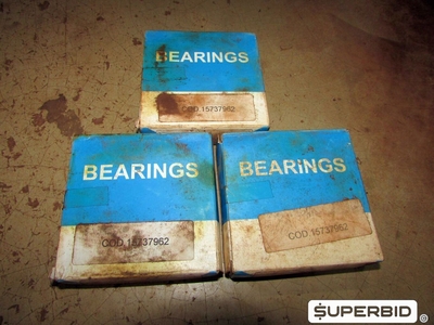 ROLAMENTOS, MANCAIS, CARCAÇAS MANCAIS, BUCHAS E OUTROS (APROX.: 326 PÇS). (Ref.: ROL)