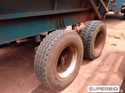 REBOQUE TRANSBORDO DE CANA PICADA TRACAN VTX 10.000, ANO: 2013, SÉRIE: VTX131256 (Ref.: 1361)