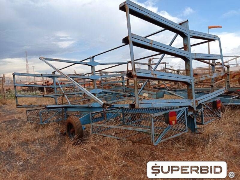 CARRETA TRANSPORTADORA DE TUBOS ESPINHA DE PEIXE L.GONZAGA DA SILVA, ANO: 2008 (Ref.: 50)