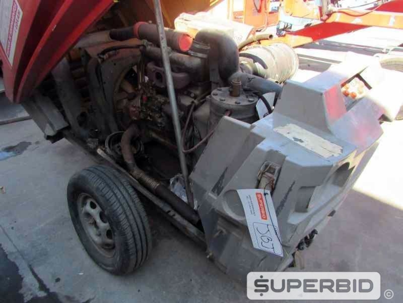 COMPRESSOR DE AR ATLAS COPCO XAS 77 150PCM-7B, ANO: 2007 (Ref.: JBJ)