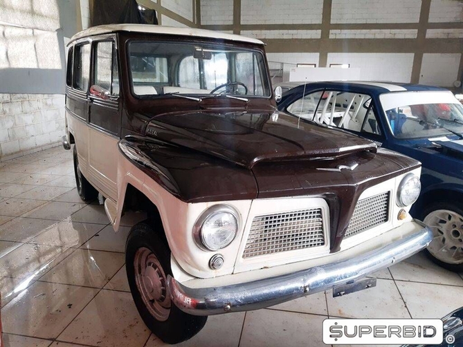 WILLYS RURAL TIPO N-140 ANO 1968