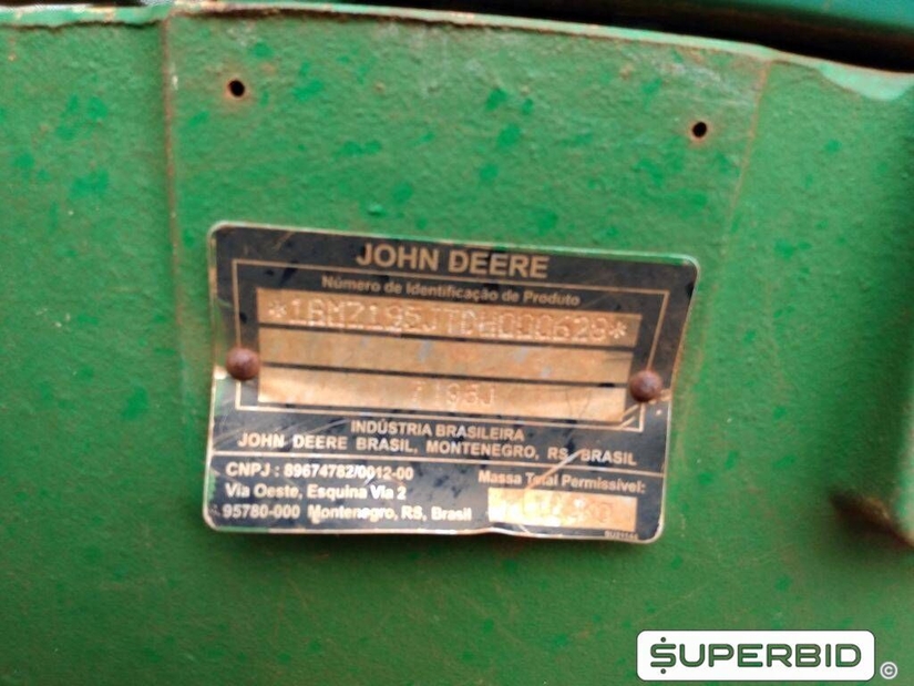 TRATOR DE PNEUS JOHN DEERE 7195J 4X4, ANO: 2013, SÉRIE: 1BM7195JTDH000628 (Ref: 1242)