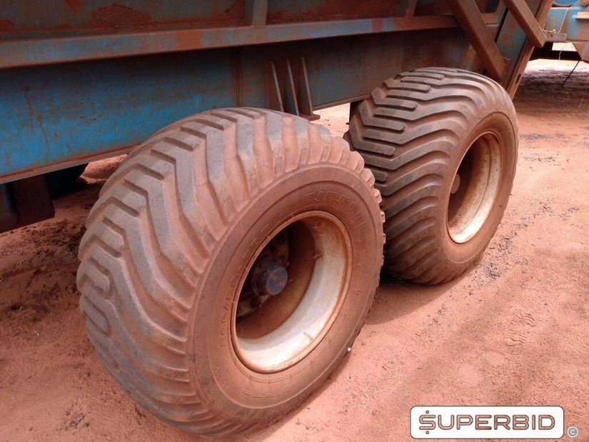 REBOQUE TRANSBORDO DE CANA PICADA TRACAN VTX 10.000, ANO: 2013, SÉRIE: VTX131289 (Ref.: 1442)