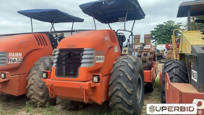 ROLO VIBRATÓRIO  HAMM 3411 P, ANO: 2008, SÉRIE: H2690157 (Ref: IAF)